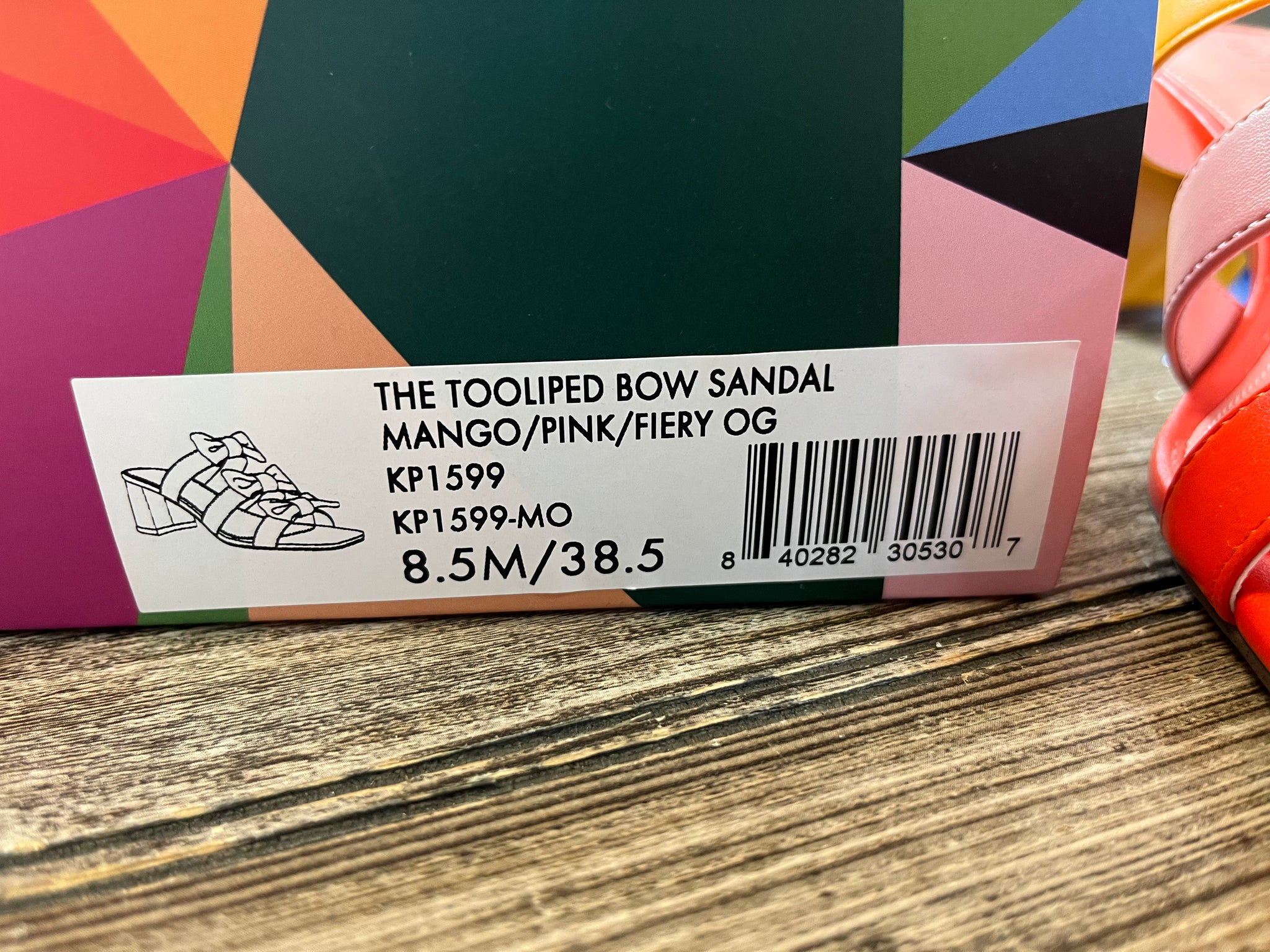 SOLD - Katy Perry New! Sz 8.5 Sandals Chunk Heel