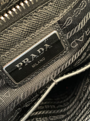 Prada Crossbody Leather Bag Messenger Men Women